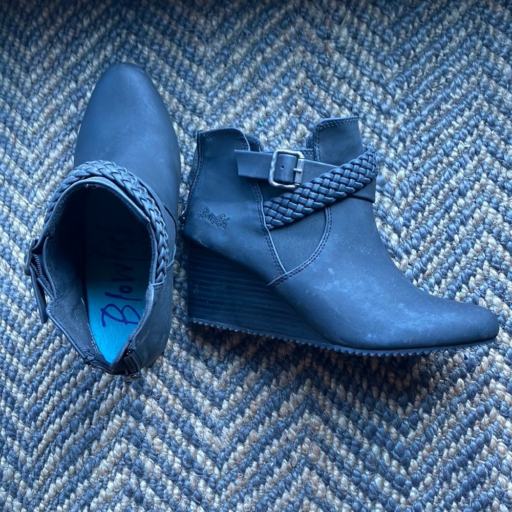 Blowfish Women's Black Ankle Boots
